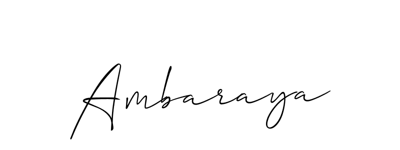 You can use this online signature creator to create a handwritten signature for the name Ambaraya. This is the best online autograph maker. Ambaraya signature style 2 images and pictures png