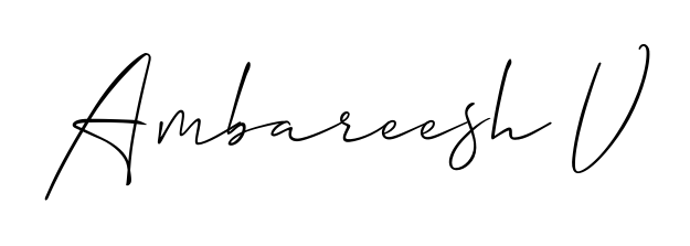 How to make Ambareesh V signature? Allison_Script is a professional autograph style. Create handwritten signature for Ambareesh V name. Ambareesh V signature style 2 images and pictures png