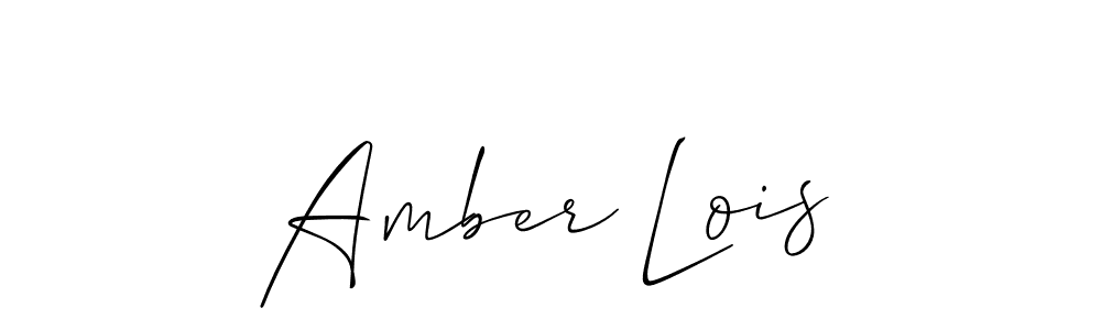 Also we have Amber Lois name is the best signature style. Create professional handwritten signature collection using Allison_Script autograph style. Amber Lois signature style 2 images and pictures png