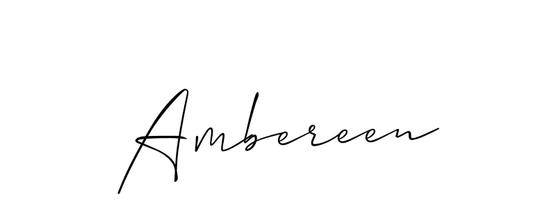 How to Draw Ambereen signature style? Allison_Script is a latest design signature styles for name Ambereen. Ambereen signature style 2 images and pictures png
