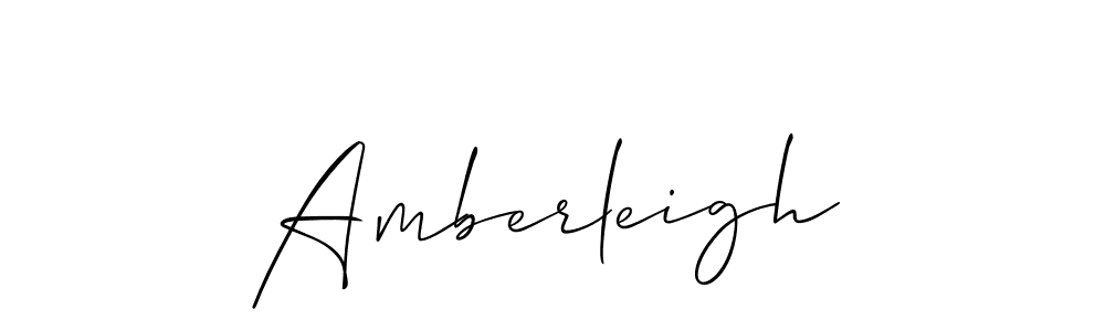 Best and Professional Signature Style for Amberleigh. Allison_Script Best Signature Style Collection. Amberleigh signature style 2 images and pictures png