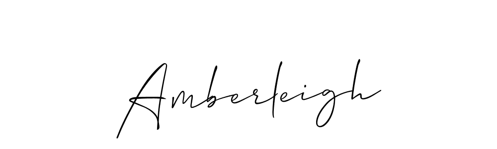 Best and Professional Signature Style for Amberleigh. Allison_Script Best Signature Style Collection. Amberleigh signature style 2 images and pictures png