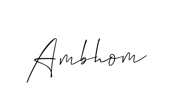 Here are the top 10 professional signature styles for the name Ambhom. These are the best autograph styles you can use for your name. Ambhom signature style 2 images and pictures png