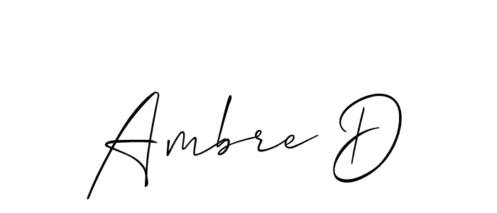 You can use this online signature creator to create a handwritten signature for the name Ambre D. This is the best online autograph maker. Ambre D signature style 2 images and pictures png