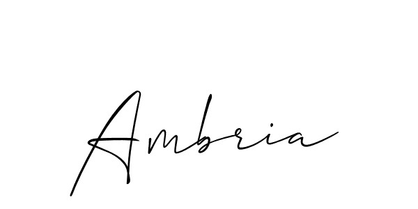Once you've used our free online signature maker to create your best signature Allison_Script style, it's time to enjoy all of the benefits that Ambria name signing documents. Ambria signature style 2 images and pictures png
