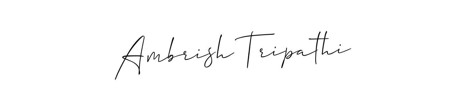 Best and Professional Signature Style for Ambrish Tripathi. Allison_Script Best Signature Style Collection. Ambrish Tripathi signature style 2 images and pictures png