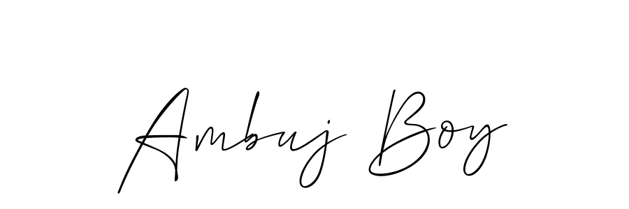 if you are searching for the best signature style for your name Ambuj Boy. so please give up your signature search. here we have designed multiple signature styles  using Allison_Script. Ambuj Boy signature style 2 images and pictures png