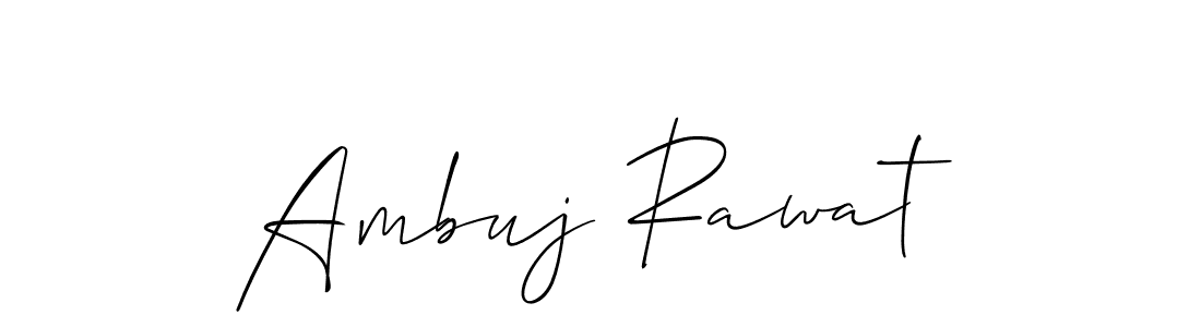 Also You can easily find your signature by using the search form. We will create Ambuj Rawat name handwritten signature images for you free of cost using Allison_Script sign style. Ambuj Rawat signature style 2 images and pictures png