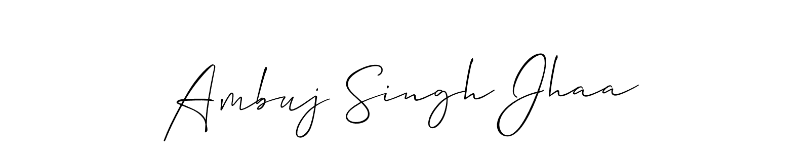 See photos of Ambuj Singh Jhaa official signature by Spectra . Check more albums & portfolios. Read reviews & check more about Allison_Script font. Ambuj Singh Jhaa signature style 2 images and pictures png