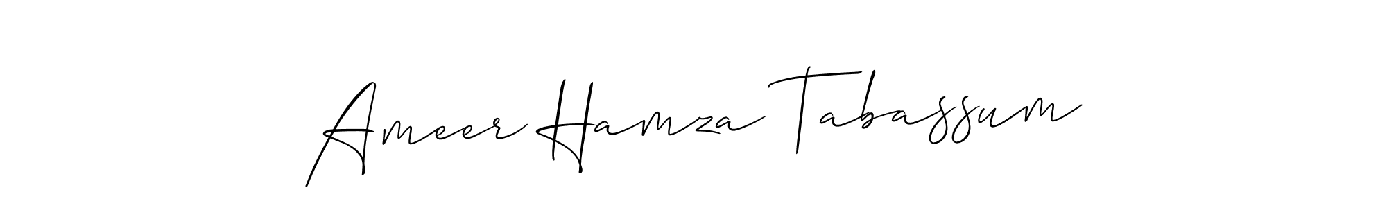 Check out images of Autograph of Ameer Hamza Tabassum name. Actor Ameer Hamza Tabassum Signature Style. Allison_Script is a professional sign style online. Ameer Hamza Tabassum signature style 2 images and pictures png