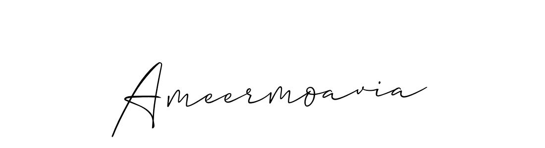 It looks lik you need a new signature style for name Ameermoavia. Design unique handwritten (Allison_Script) signature with our free signature maker in just a few clicks. Ameermoavia signature style 2 images and pictures png