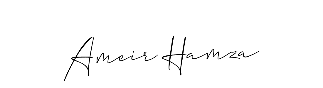 You can use this online signature creator to create a handwritten signature for the name Ameir Hamza. This is the best online autograph maker. Ameir Hamza signature style 2 images and pictures png
