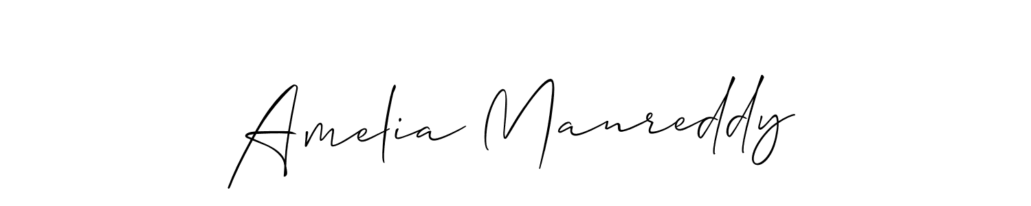 Here are the top 10 professional signature styles for the name Amelia Manreddy. These are the best autograph styles you can use for your name. Amelia Manreddy signature style 2 images and pictures png