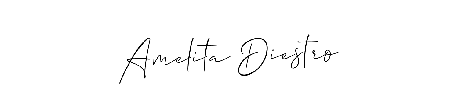 Here are the top 10 professional signature styles for the name Amelita Diestro. These are the best autograph styles you can use for your name. Amelita Diestro signature style 2 images and pictures png