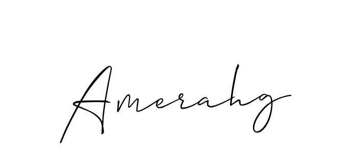 Here are the top 10 professional signature styles for the name Amerahg. These are the best autograph styles you can use for your name. Amerahg signature style 2 images and pictures png