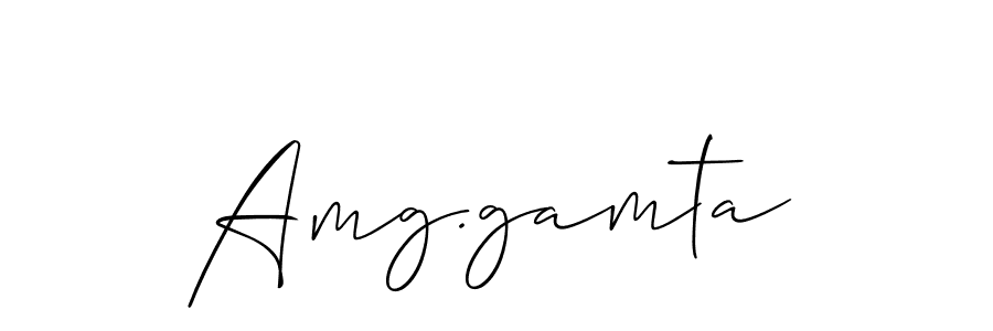 Make a beautiful signature design for name Amg.gamta. Use this online signature maker to create a handwritten signature for free. Amg.gamta signature style 2 images and pictures png