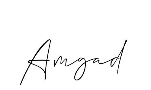 Check out images of Autograph of Amgad name. Actor Amgad Signature Style. Allison_Script is a professional sign style online. Amgad signature style 2 images and pictures png