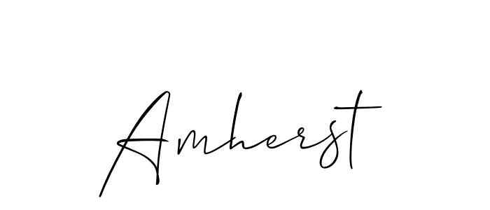 Check out images of Autograph of Amherst name. Actor Amherst Signature Style. Allison_Script is a professional sign style online. Amherst signature style 2 images and pictures png