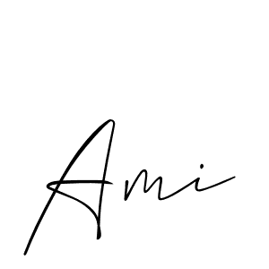 if you are searching for the best signature style for your name Ami. so please give up your signature search. here we have designed multiple signature styles  using Allison_Script. Ami signature style 2 images and pictures png