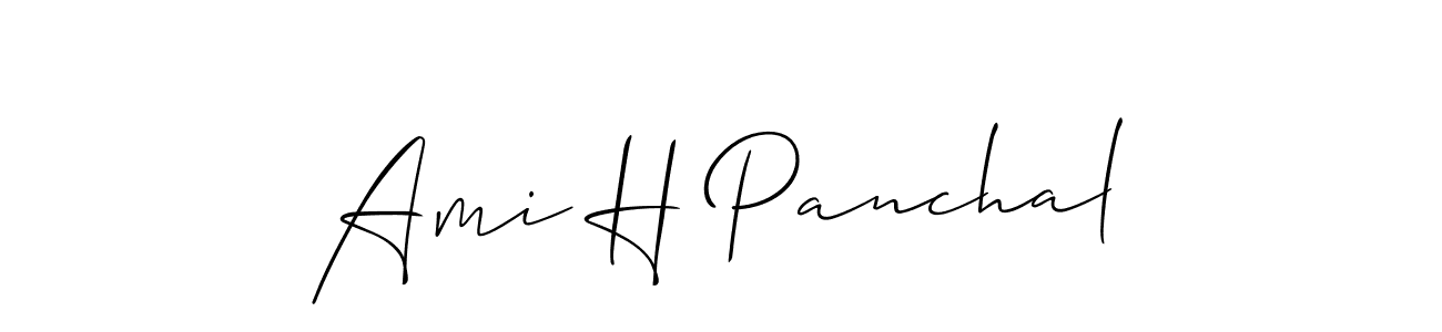 Once you've used our free online signature maker to create your best signature Allison_Script style, it's time to enjoy all of the benefits that Ami H Panchal name signing documents. Ami H Panchal signature style 2 images and pictures png