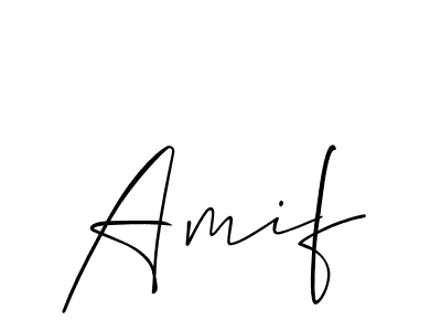 How to make Amif name signature. Use Allison_Script style for creating short signs online. This is the latest handwritten sign. Amif signature style 2 images and pictures png