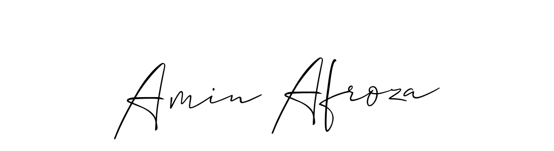 Best and Professional Signature Style for Amin Afroza. Allison_Script Best Signature Style Collection. Amin Afroza signature style 2 images and pictures png