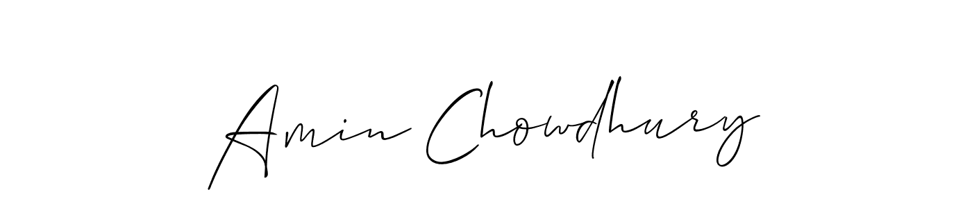 You can use this online signature creator to create a handwritten signature for the name Amin Chowdhury. This is the best online autograph maker. Amin Chowdhury signature style 2 images and pictures png