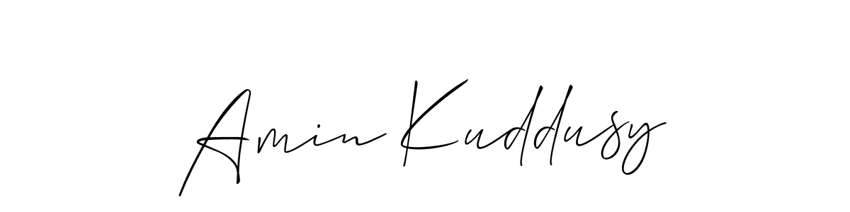 Here are the top 10 professional signature styles for the name Amin Kuddusy. These are the best autograph styles you can use for your name. Amin Kuddusy signature style 2 images and pictures png