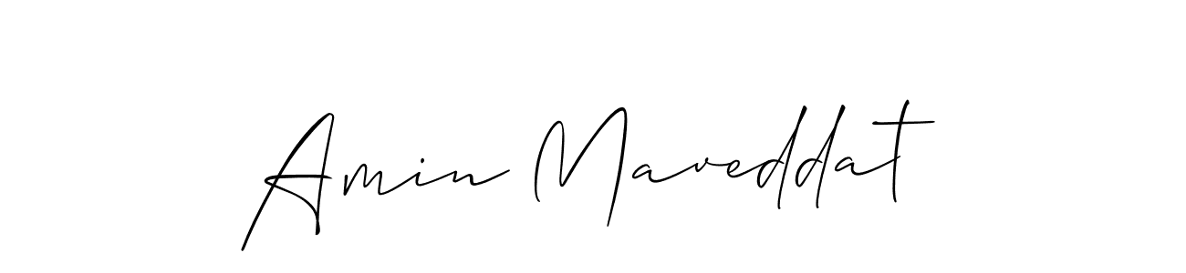 Make a short Amin Maveddat signature style. Manage your documents anywhere anytime using Allison_Script. Create and add eSignatures, submit forms, share and send files easily. Amin Maveddat signature style 2 images and pictures png