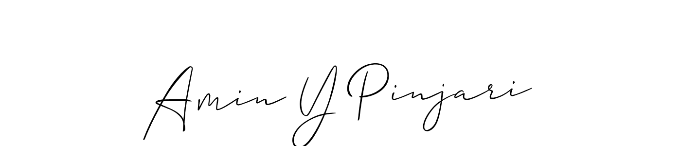 Check out images of Autograph of Amin Y Pinjari name. Actor Amin Y Pinjari Signature Style. Allison_Script is a professional sign style online. Amin Y Pinjari signature style 2 images and pictures png