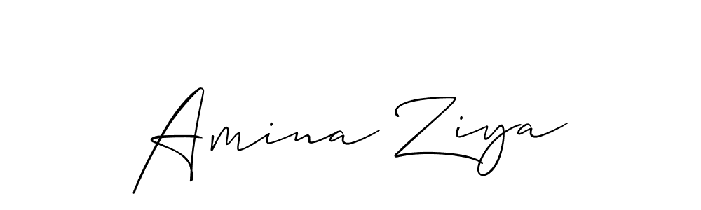 Once you've used our free online signature maker to create your best signature Allison_Script style, it's time to enjoy all of the benefits that Amina Ziya name signing documents. Amina Ziya signature style 2 images and pictures png