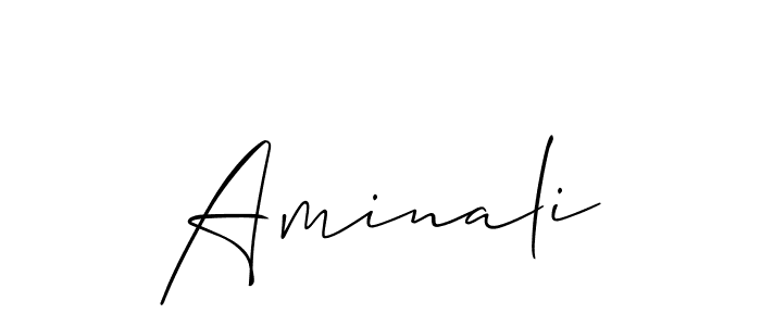 You can use this online signature creator to create a handwritten signature for the name Aminali. This is the best online autograph maker. Aminali signature style 2 images and pictures png