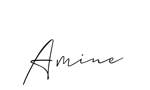 Best and Professional Signature Style for Amine. Allison_Script Best Signature Style Collection. Amine signature style 2 images and pictures png