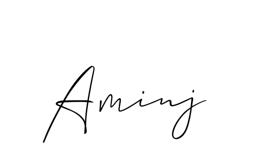 This is the best signature style for the Aminj name. Also you like these signature font (Allison_Script). Mix name signature. Aminj signature style 2 images and pictures png