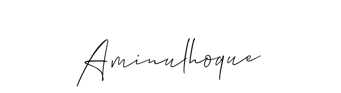 Also You can easily find your signature by using the search form. We will create Aminulhoque name handwritten signature images for you free of cost using Allison_Script sign style. Aminulhoque signature style 2 images and pictures png