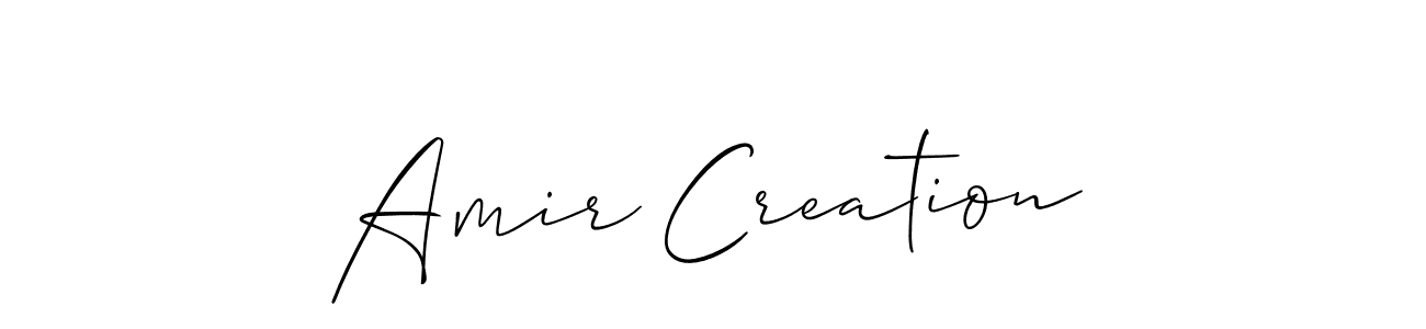 Here are the top 10 professional signature styles for the name Amir Creation. These are the best autograph styles you can use for your name. Amir Creation signature style 2 images and pictures png