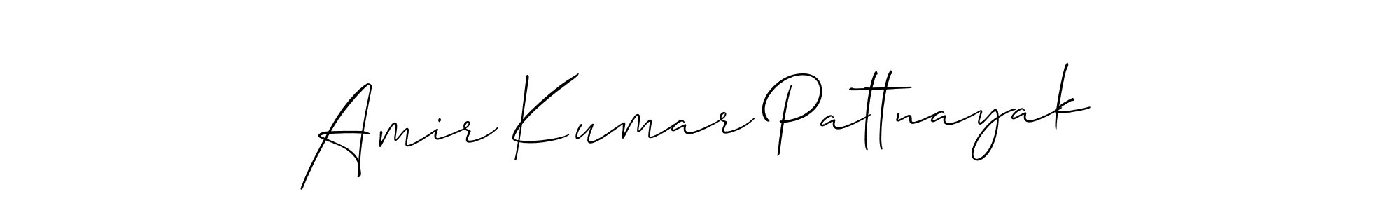 Make a short Amir Kumar Pattnayak signature style. Manage your documents anywhere anytime using Allison_Script. Create and add eSignatures, submit forms, share and send files easily. Amir Kumar Pattnayak signature style 2 images and pictures png