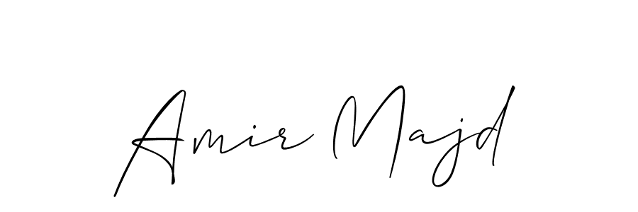 Best and Professional Signature Style for Amir Majd. Allison_Script Best Signature Style Collection. Amir Majd signature style 2 images and pictures png