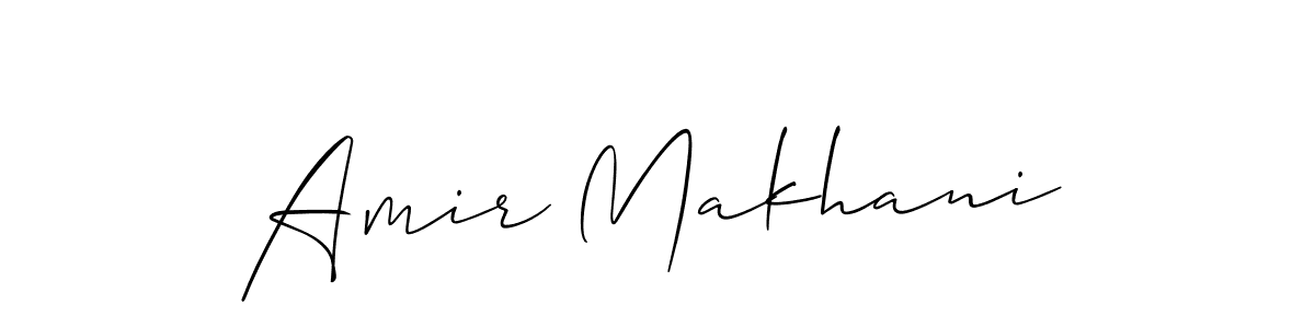 Make a beautiful signature design for name Amir Makhani. Use this online signature maker to create a handwritten signature for free. Amir Makhani signature style 2 images and pictures png