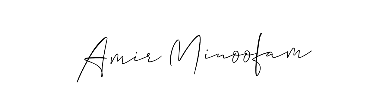 Make a beautiful signature design for name Amir Minoofam. Use this online signature maker to create a handwritten signature for free. Amir Minoofam signature style 2 images and pictures png