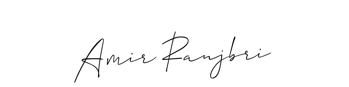 Make a beautiful signature design for name Amir Ranjbri. Use this online signature maker to create a handwritten signature for free. Amir Ranjbri signature style 2 images and pictures png