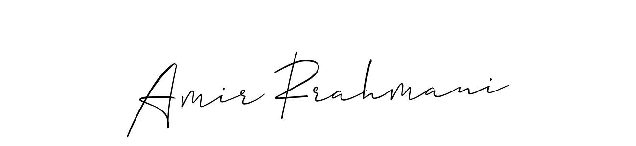 Once you've used our free online signature maker to create your best signature Allison_Script style, it's time to enjoy all of the benefits that Amir Rrahmani name signing documents. Amir Rrahmani signature style 2 images and pictures png