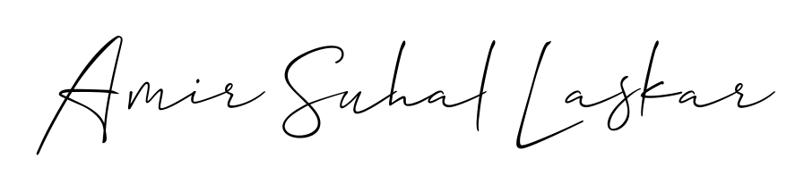Looking for an artistic signature for Amir Suhal Laskar? The Allison_Script calligraphy style gives a sophisticated flow suitable for business cards and emails. Amir Suhal Laskar signature style 2 images and pictures png