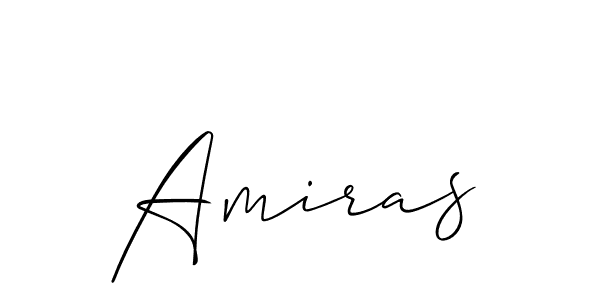 Allison_Script is a professional signature style that is perfect for those who want to add a touch of class to their signature. It is also a great choice for those who want to make their signature more unique. Get Amiras name to fancy signature for free. Amiras signature style 2 images and pictures png