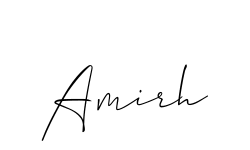 This is the best signature style for the Amirh name. Also you like these signature font (Allison_Script). Mix name signature. Amirh signature style 2 images and pictures png