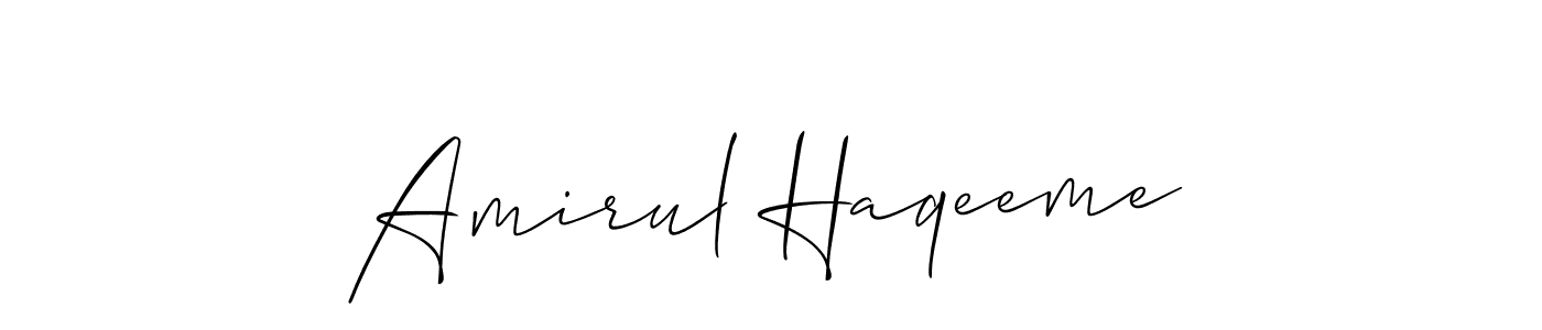 Here are the top 10 professional signature styles for the name Amirul Haqeeme. These are the best autograph styles you can use for your name. Amirul Haqeeme signature style 2 images and pictures png