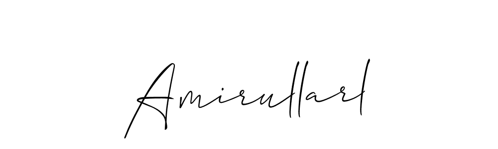 Also You can easily find your signature by using the search form. We will create Amirullarl name handwritten signature images for you free of cost using Allison_Script sign style. Amirullarl signature style 2 images and pictures png