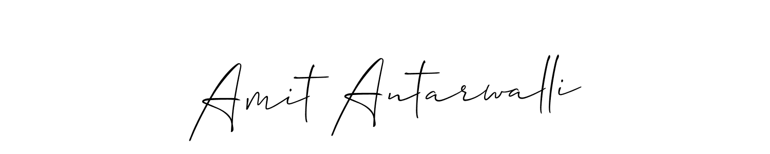 Also we have Amit Antarwalli name is the best signature style. Create professional handwritten signature collection using Allison_Script autograph style. Amit Antarwalli signature style 2 images and pictures png