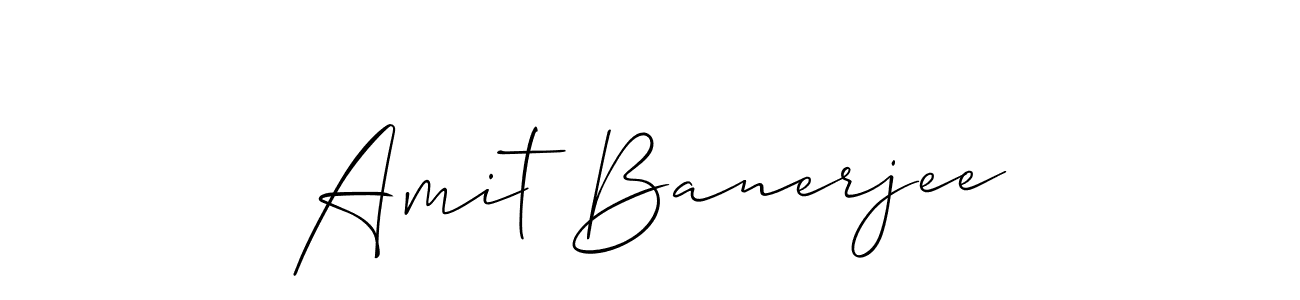 Make a beautiful signature design for name Amit Banerjee. Use this online signature maker to create a handwritten signature for free. Amit Banerjee signature style 2 images and pictures png