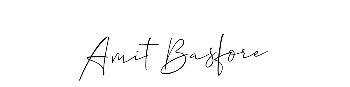 You should practise on your own different ways (Allison_Script) to write your name (Amit Basfore) in signature. don't let someone else do it for you. Amit Basfore signature style 2 images and pictures png